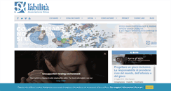 Desktop Screenshot of labilita.org