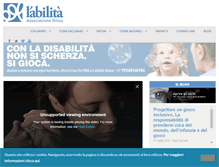 Tablet Screenshot of labilita.org